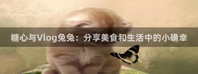 糖心vlog仙女裙:糖心与Vlog兔兔:分享美食和生活中的小确幸